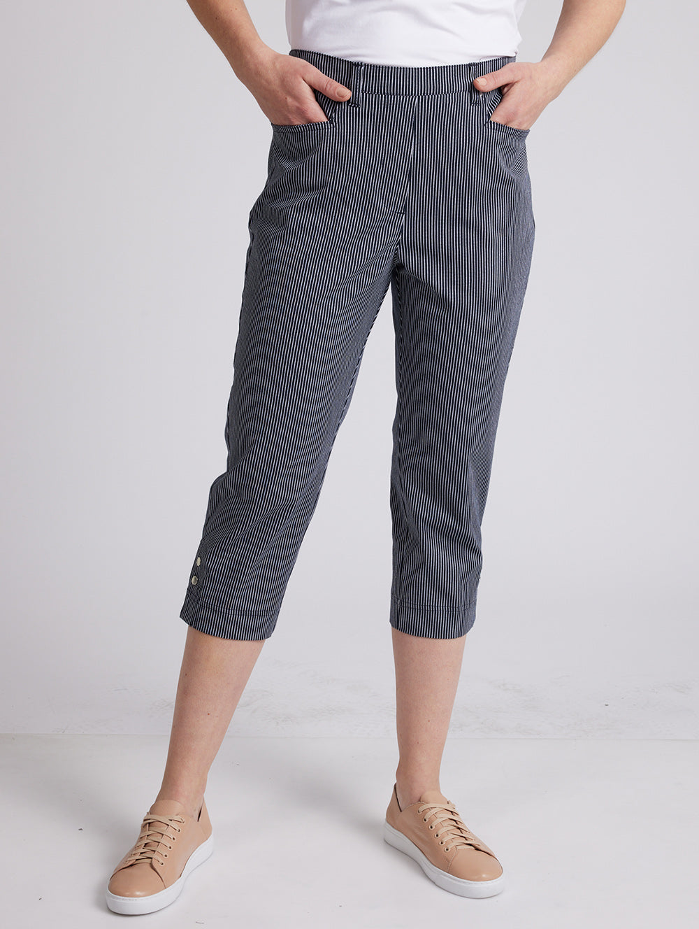 Mens 3/4 Length Cargo Pants Shorts Loose Casual Cotton Trousers Plus Size  Pants | eBay